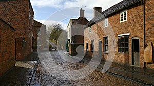 A Cobbled street