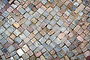 Cobbled street