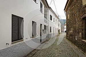 A cobbled street in Barroca Schist Village photo