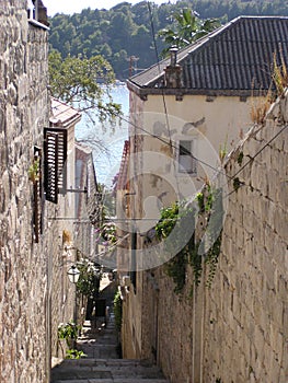 Cobbled Street (Croatia)