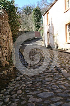 Cobbled Street, Cromarty, Scotland