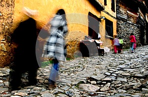 Cobbled Turkish street