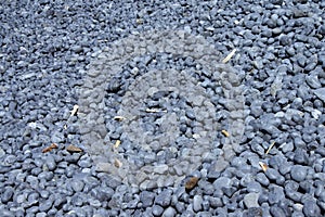 Cobbles, smooth and round