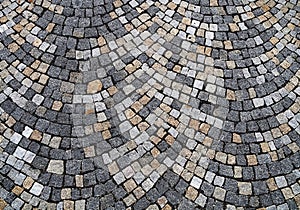 Cobblestone background pattern