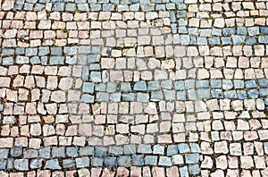 Cobblestone background texture