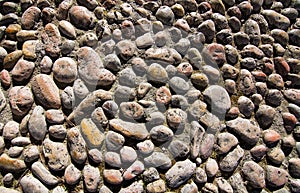 Cobblestone background texture