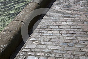 Cobblestone at Camden Lock; London photo