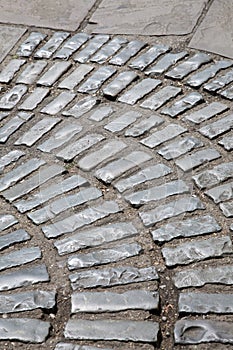 Cobblestone; Camden Lock Market; London photo