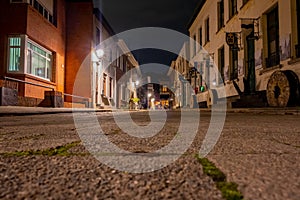 Cobblestone Quietude: Lillo's Nocturnal Streets