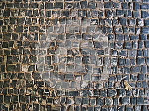 Setts ( also called cobblestone)  texture photo