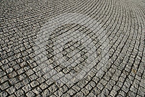 Cobblestone walkway texture