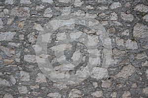 Cobblestoned granite floor background