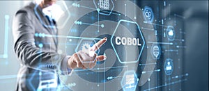 Cobol. Common Business Oriented Language. Computer programming language designed for business use