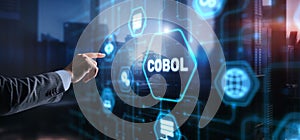 Cobol. Common Business Oriented Language. Computer programming language designed for business use