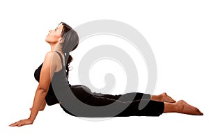 Cobra position Yoga Excercise