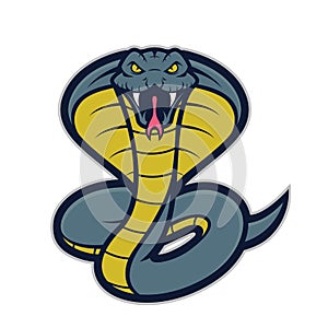 Cobra snake mascot photo