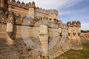 Coca Castle (Castillo de Coca) is a fortification constructed in photo