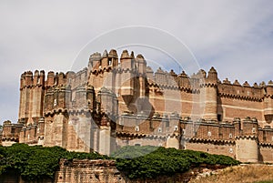 Coca Castle (Castillo de Coca) is a fortification constructed in photo