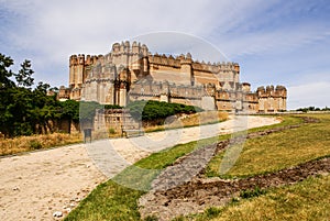 Coca Castle (Castillo de Coca) is a fortification constructed in photo