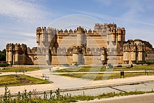 Coca Castle (Castillo de Coca) is a fortification constructed in photo