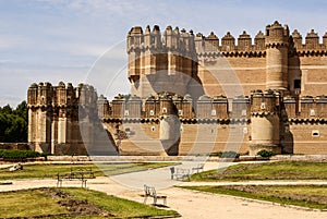 Coca Castle (Castillo de Coca) is a fortification constructed in photo