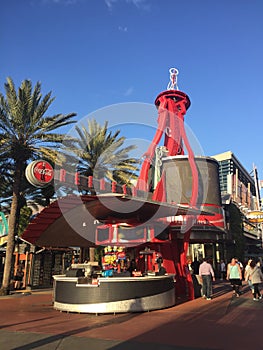 Coca-Cola Refreshment Stand, Universal City Walk, Orlando, Florida