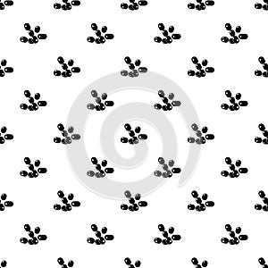 Coccus bacilli pattern vector seamless