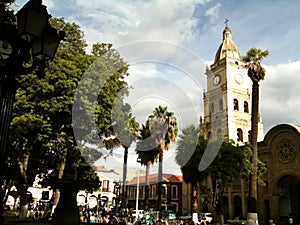 Cochabamba Main square II photo