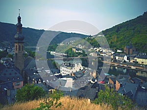 Cochem Castle an 11th-century castle perched on a hill with rich dÃ©cor and panoramic views.Germany