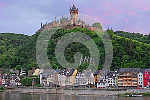 Cochem Castle,Mosel River,Germany