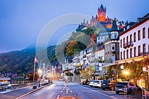 Cochem, Germany - Medieval Moselle River landmark