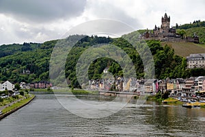 Cochem, Germany On The Shores Of River Moselle