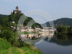 Cochem With Its Castle On River Moselle photo