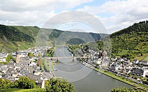 Cochem region at the heart of romantic Moselle Valley, Germany.