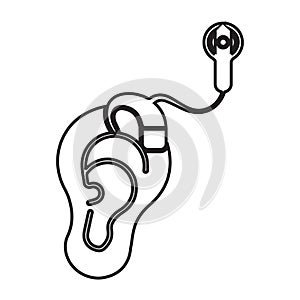 Cochlear, cybernetics, ear icon