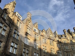 Cockburn Street in Edinburgh, Scotland