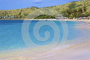 Cockleshell bay in St Kitts, Caribbean