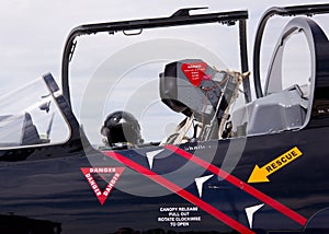 Cockpit of Albatros