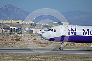 The Cockpit Of A Monarch Airlines Flight - Aircraft Passenger Plane