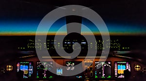 Cockpit night Controls