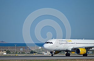A Cockpit View Of A Vueling Airlines Plane - Aircraft Flight
