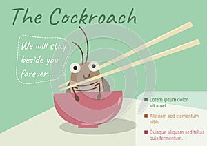 Cockroach in a Cup infographic