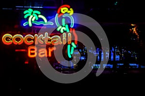 Cocktail Bar Neon Sign