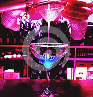 COCKTAIL blue curacao