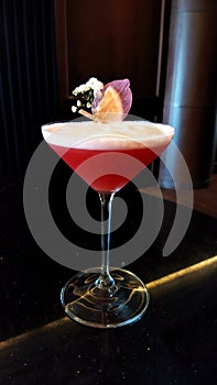 Cocktail drink red red cocktail