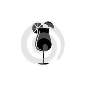 cocktail icon. Element of beach holidays icon for mobile concept and web apps. Isolated cocktail icon can be used for web and mobi