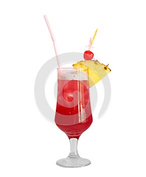 Cocktail isolated