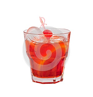 Cocktail isolated