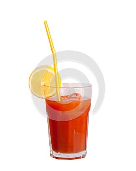 Cocktail isolated