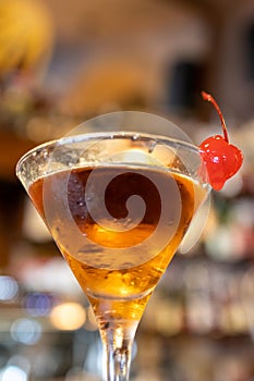 Cocktail or long drink, aperitif in Milan